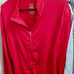 Danskin Now Women's Vibrant Pink Bomber Jacket